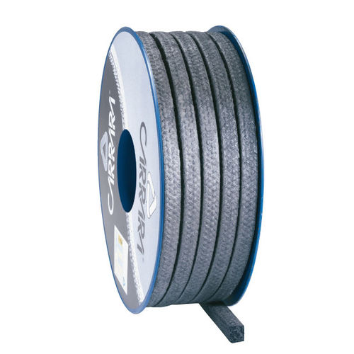 Gaxeta trançada em grafite - N2109 - Carrara Global Sealing Solution - com fios sintéticos / para altas temperaturas