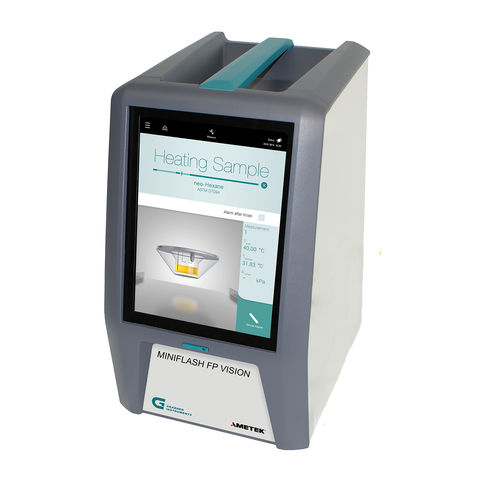 Testador de ponto de fulgor - MINIFLASH FP VISION - GRABNER INSTRUMENTS - para combustível / para a indústria petrolífera / de bancada