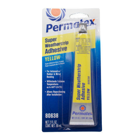 Cola de borracha - 80638 - PERMATEX - para metais / para borracha / monocomponente