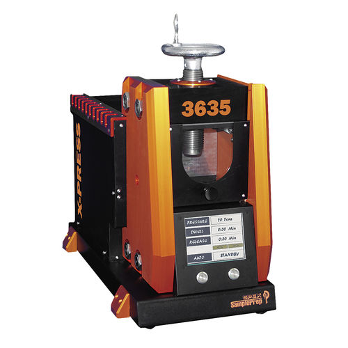 Peletizadora totalmente automatizada - X-Press3635 - HORIBA Scientific - para preparação de amostras com XRF