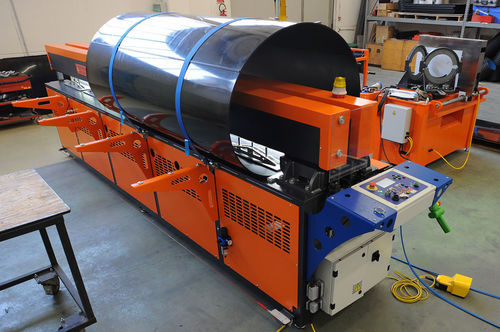 Máquina estacionária de solda de topo - POLYFUSION 3-50 - RITMO S.p.A. - automática / para plástico / para chapas termoplásticas