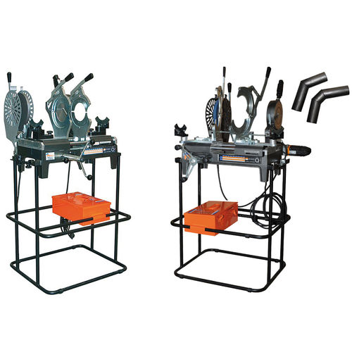 Máquina estacionária de solda de topo - MINI 160 JOYT ELBOWS - RITMO S.p.A. - semiautomática / com rodízios / para aço