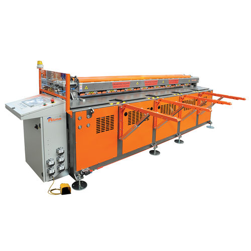 Máquina estacionária de solda com chapa aquecedora - POLYFUSION 3 - RITMO S.p.A. - controlada por CLP / de chapas em aço / para PVC