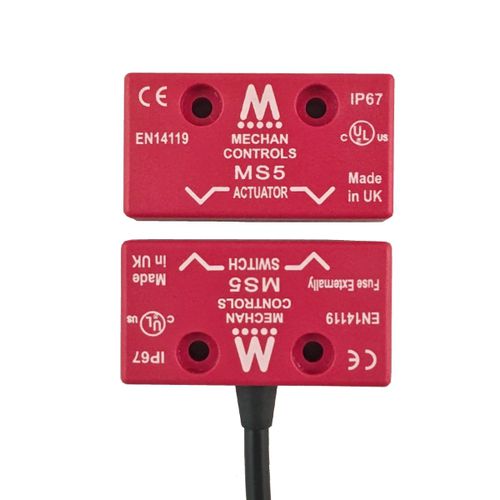 Interruptor de segurança - MS5 - Mechan Controls - multipolar / IP67 / IP69K