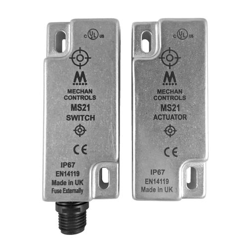 Interruptor de segurança - MS21SSQD - Mechan Controls - multipolar / IP67 / em aço inoxidável
