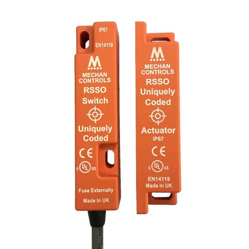 Interruptor de segurança - RSSO - Mechan Controls - 2 polos / para ambientes agressivos / IP69K