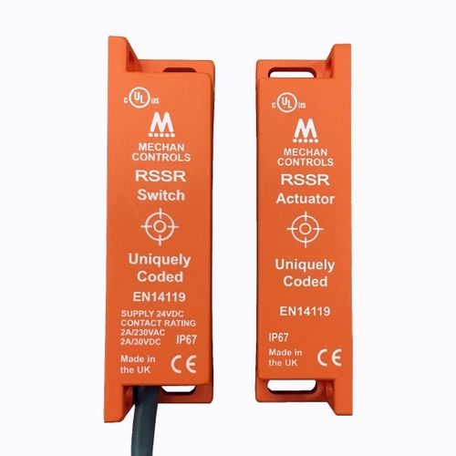 Interruptor de segurança - RSSR - Mechan Controls - 2 polos / para ambientes agressivos / de codificação