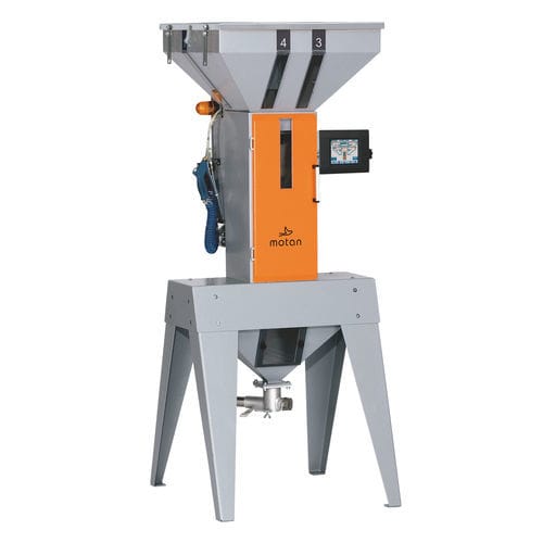 Dosador-misturador gravimétrico - GRAVICOLOR - motan gmbh - para grânulos plásticos / para máquina injetora / para máquina sopradora
