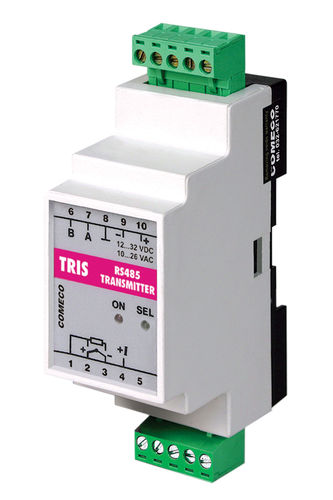 Transmissor de temperatura para trilho DIN - -100 °C ... +1 800 °C | TRIS  - Comeco Control & Measurement - com termopar / RTD / digital