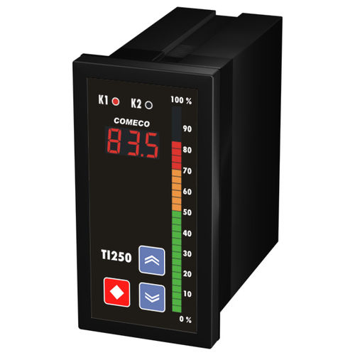 Indicador de processo - TI250 - Comeco Control & Measurement - universal / com gráfico de barras / de 3 dígitos