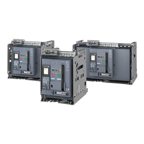 Disjuntor de ar - 3WA series - Siemens Low-voltage – Power distribution - de falhas de aterramento / de baixa tensão / para sobrecarga