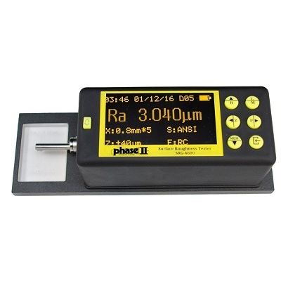 Rugosímetro de superfície - SRG-4600 - Phase II - portátil / com display LCD