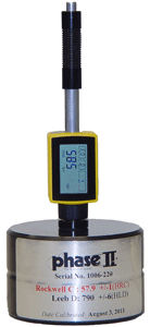 Durômetro Rockwell - PHT-3300  - Phase II - portátil / com display digital