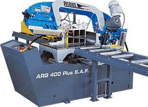 Serra de fita - ARG 400 PLUS S.A.F. - Pilous - horizontal / para metais / automática