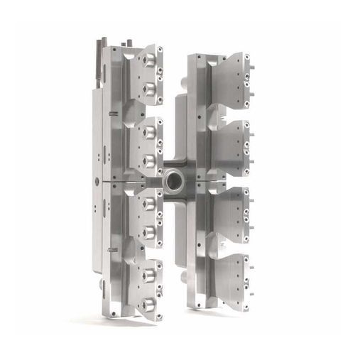 Bloco distribuidor de canal quente horizontal - 02.20 - Heitec Heisskanaltechnik