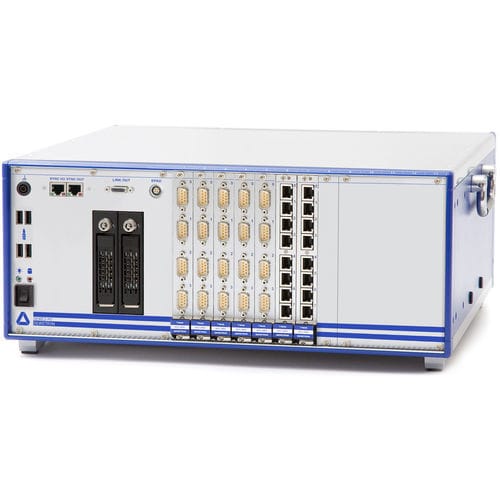 Sistema de aquisição de dados para montagem em rack - DEWE2-M7 - DEWETRON GmbH - de 56 canais / de bancada / para montagem em suporte