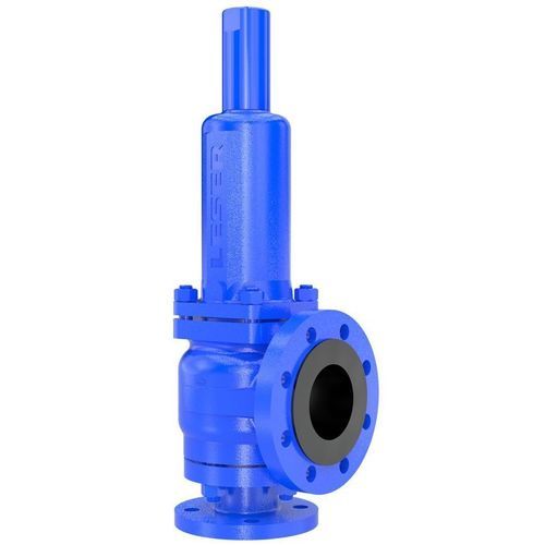 Válvula de alívio de pressão para a indústria química - 447B - LESER GmbH & Co. KG - em aço / em PTFE / para fluidos tóxicos