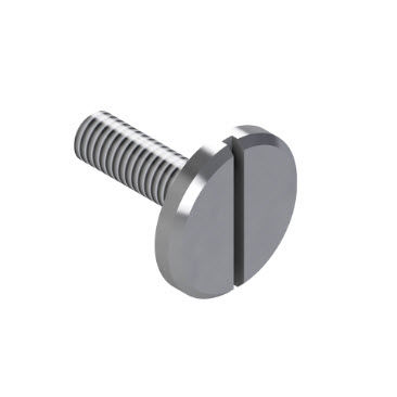 Parafuso de cabeça panela - 21.2074/0 - Minitec - de fenda / em aço galvanizado
