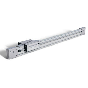 Guia linear com patim - 28.0600/0 - Minitec - em aço / com trilho quadrado
