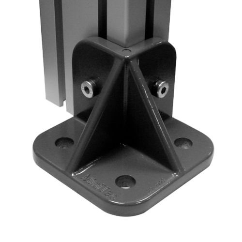 Suporte angular para perfis de alumínio - 21.1723/0 - Minitec - de alumínio