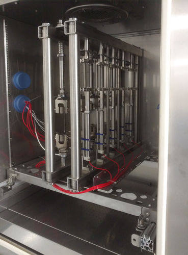Equipamento de teste de fluência - Hegewald & Peschke Meß- und Prüftechnik GmbH - para couro / para laboratório / mecânico