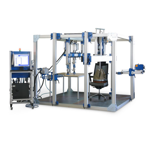 Banco de ensaio de flexão - Hegewald & Peschke Meß- und Prüftechnik GmbH - universal / controlado por computador / para componentes de mobiliário