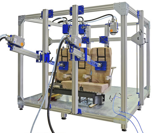 Banco de ensaio universal - Hegewald & Peschke Meß- und Prüftechnik GmbH - automático / para assento / para apoios de braços