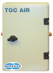 Gerador de ar seco - TOC series - Puregas - para laboratório / para analisador de TOC / compacto