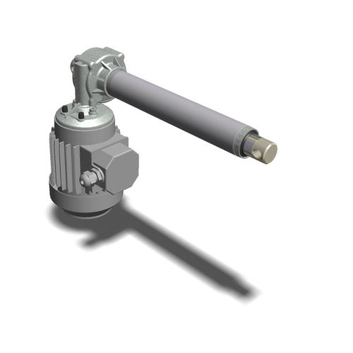 Atuador elétrico - ALI3 - MECVEL - linear / com fuso de rosca sem-fim / em aço
