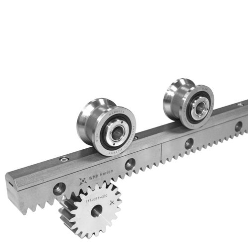 Guia linear de rolos - GUR series - WMH Herion Linner Gruppe - compacta / de pinhão e cremalheira