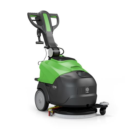Lavadora automática de piso para operador a pé - CT30 series - IPC - a bateria / elétrica com alimentação por cabo / compacta