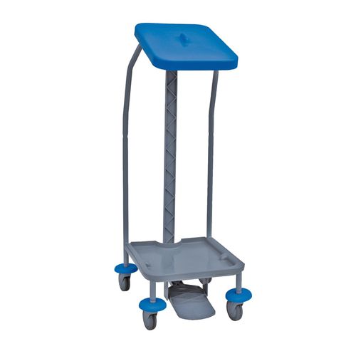Carrinho de limpeza - LINEN 21 - IPC - em polipropileno / para contentor de lixo