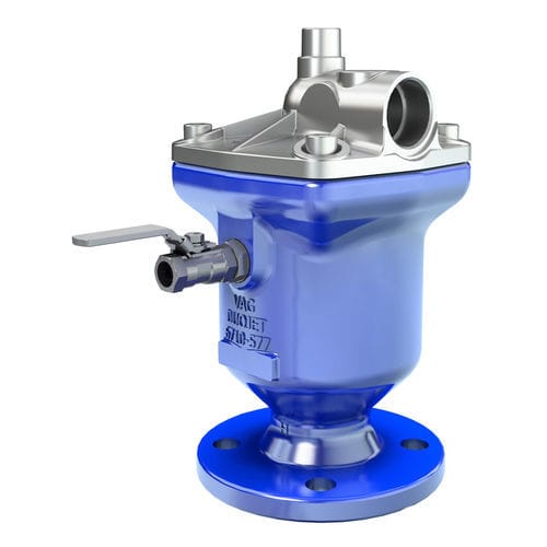 Válvula de alívio para ar - DUOJET®  - VAG-Group - para circuito de água / em aço inoxidável / em ferro fundido