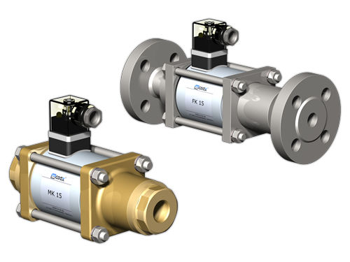 Válvula solenoide de ação direta - MK 15, FK 15 - Müller co ax GmbH - de 2 vias / NF / para gás