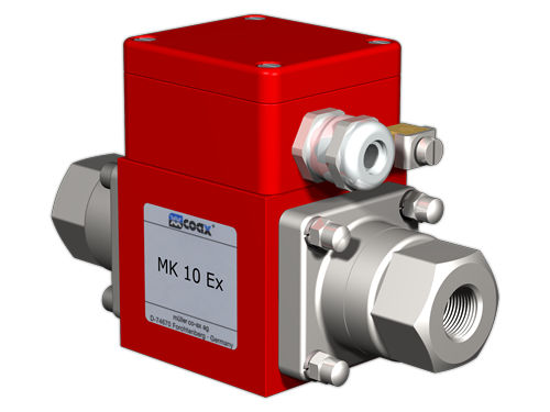 Válvula solenoide de ação direta - MK 10 Ex - Müller co ax GmbH - de 2 vias / NF / para gás