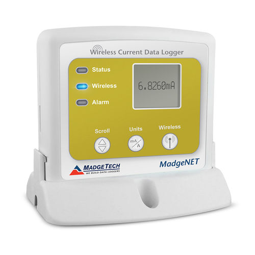Registrador de dados de corrente - RFCurrent2000A - MadgeTech - radiofreqüência / sem fio / USB