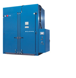 Forno com carrinho - Gruenberg Truck-In Oven - Thermal Product Solutions - de secagem / elétrico