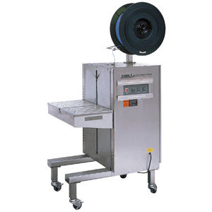 Máquina de arquear semiautomática - JN-600VS - Jangzin Industrial - para latas / lateral / móvel