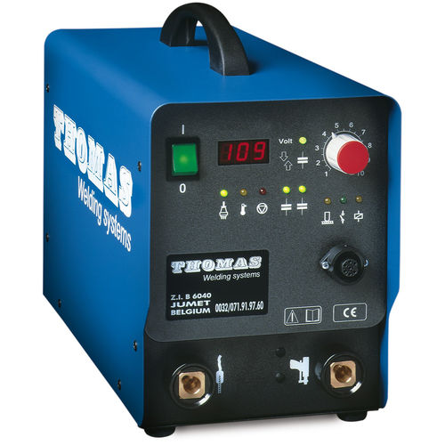 Fonte de alimentação para soldagem MMA - NOMARK 66 / 88 - THOMAS WELDING SYSTEMS - por descarga capacitiva / com grupo gerador de energia / para aço