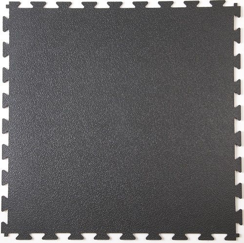 Placa de piso em PVC - Ecoloc 10 - ECOLOC PVC Interlocking Floor Tiles - industrial / para armazém