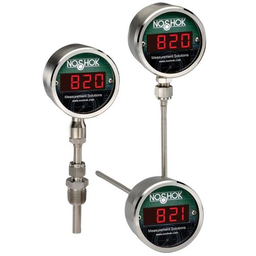 Indicador de temperatura - 82 series - NOSHOK - digital / para montagem em painel / programável