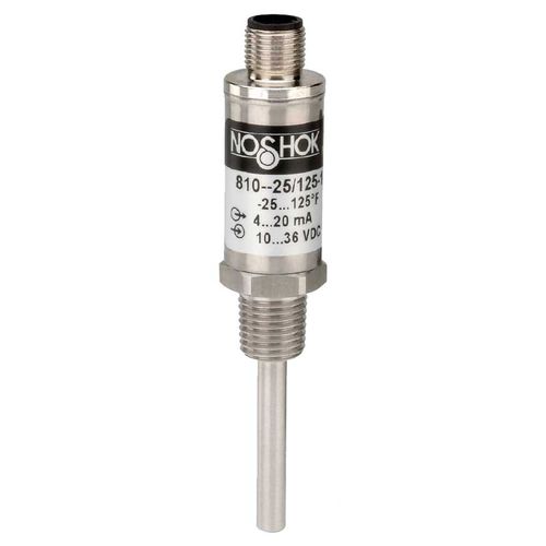 Transmissor de temperatura Pt1000 - 810  - NOSHOK - 4–20 mA / compacto / para aplicações OEM
