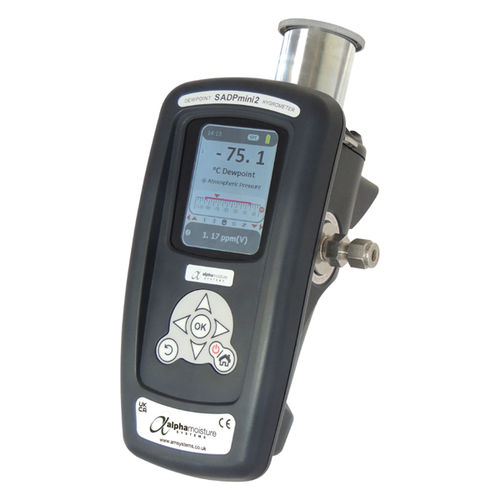 Medidor de ponto de orvalho portátil - SADPmini2 - Alpha Moisture Systems Ltd - com display LCD / USB / com gravador de dados