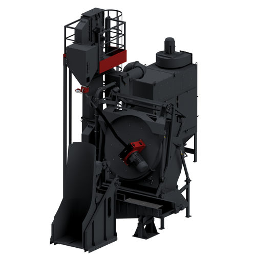 Jateadora de granalha de tambor rotativo - VB - Gostol TST - de turbina / para metais / para moldagem