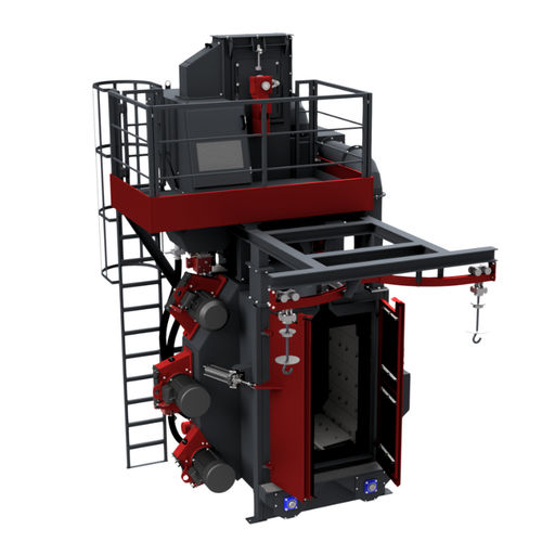 Jateadora de granalha de gancho - VK - Gostol TST - de turbina / para metais / para moldagem