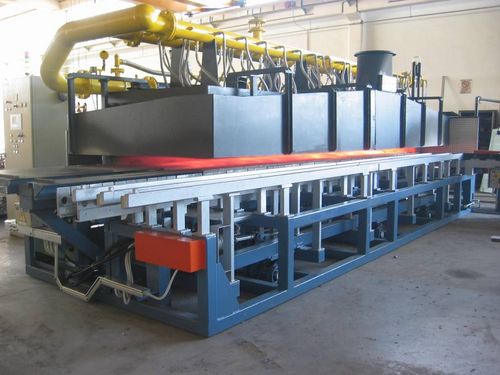 Estufa tipo túnel - Sistem Teknik Industrial Furnaces - para tratamento térmico / a gás / para molas de lâmina