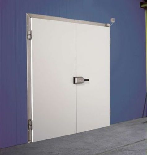 Porta de abrir - MH1002F - DAN-doors - em aço inoxidável / em aço galvanizado / para câmara frigorífica