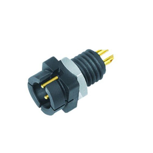 Conector de alimentação elétrica - 719 series - Franz Binder GmbH + Co. Elektrische Bauelemente KG - DIN / circular / macho