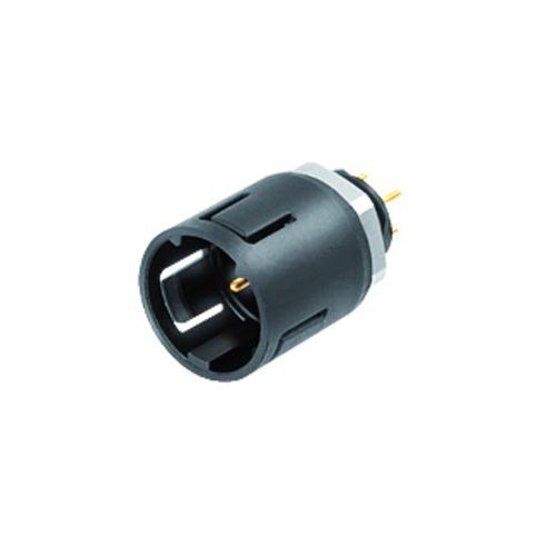 Conector de alimentação elétrica - 620 series - Franz Binder GmbH + Co. Elektrische Bauelemente KG - circular / macho / de encaixe rápido