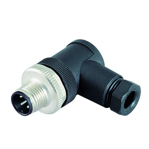 Conector de dados - 715 series - Franz Binder GmbH + Co. Elektrische Bauelemente KG - de alimentação elétrica / cotovelo / circular